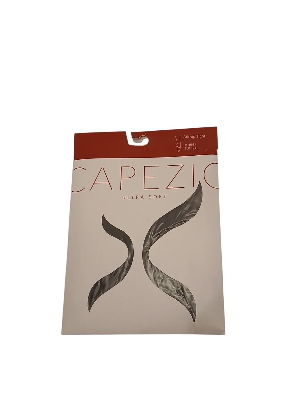 Capezio Black Ultra Soft Stirrup Tight Size L/XL
